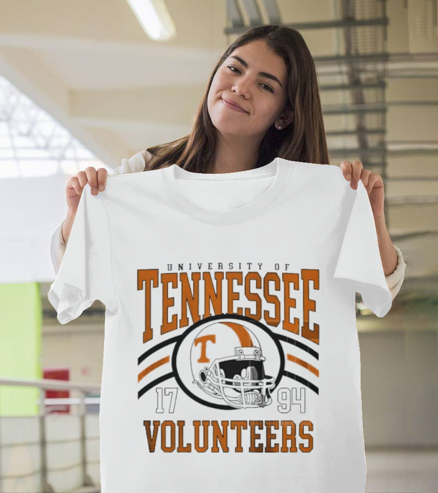 University Of Tennessee Volunteers Helmet 1794 Football Team Heritage T-Shirt