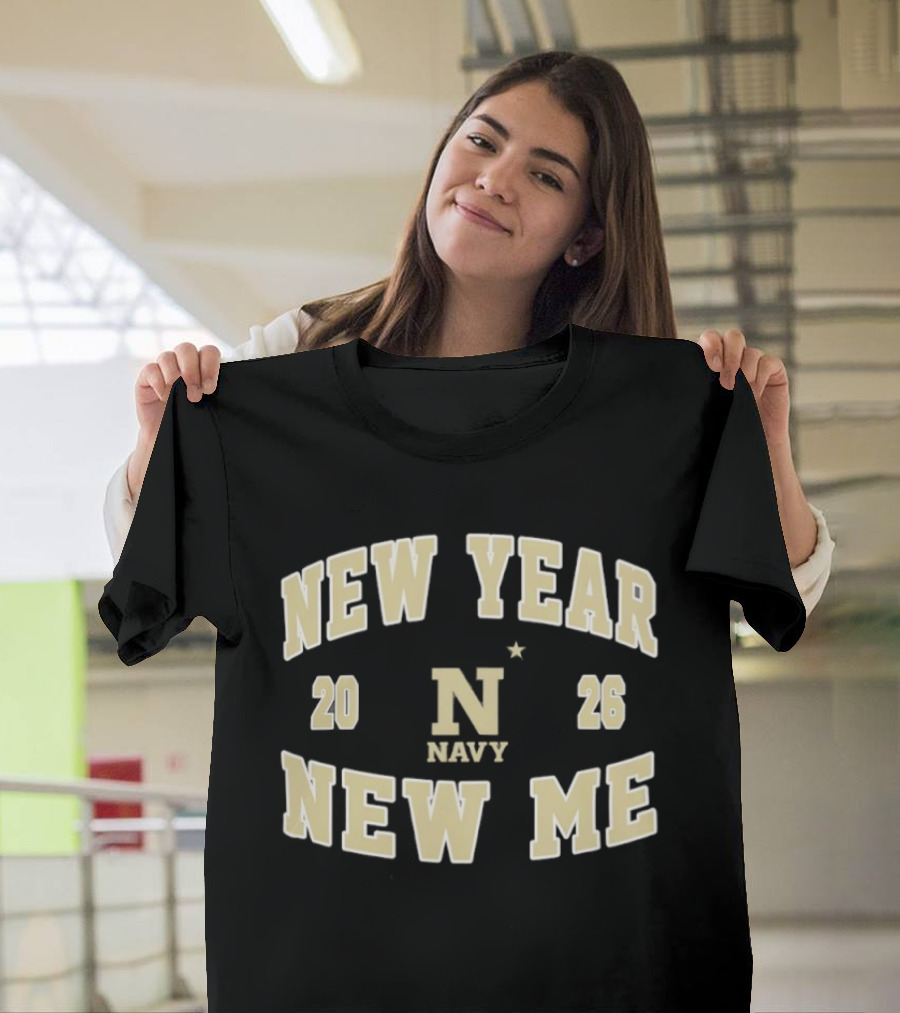 Navy Midshipmen New Year New Me 2026 T-Shirt