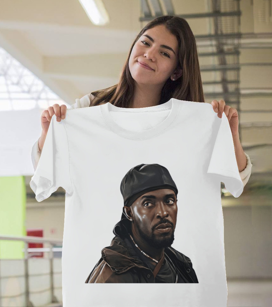 Tray Chaney The Wire Omar Leather Hat Beaded Necklace T-Shirt