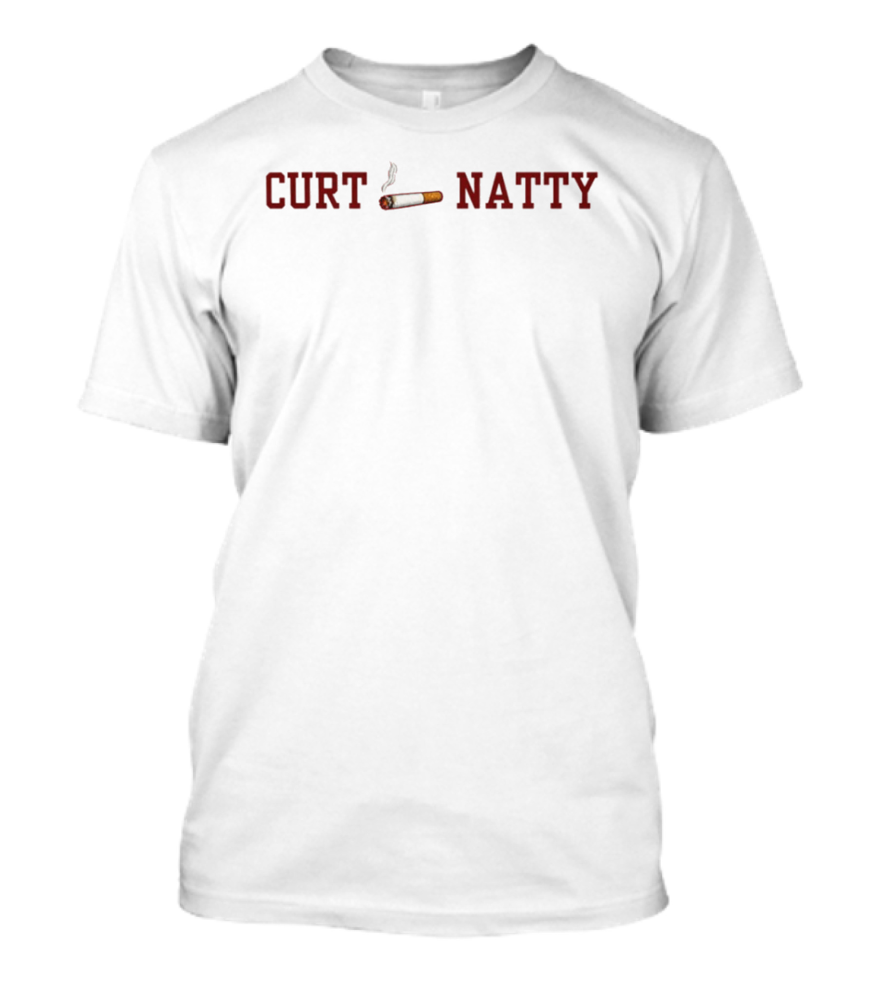 Curt Natty Smoking Cigarette T-Shirt