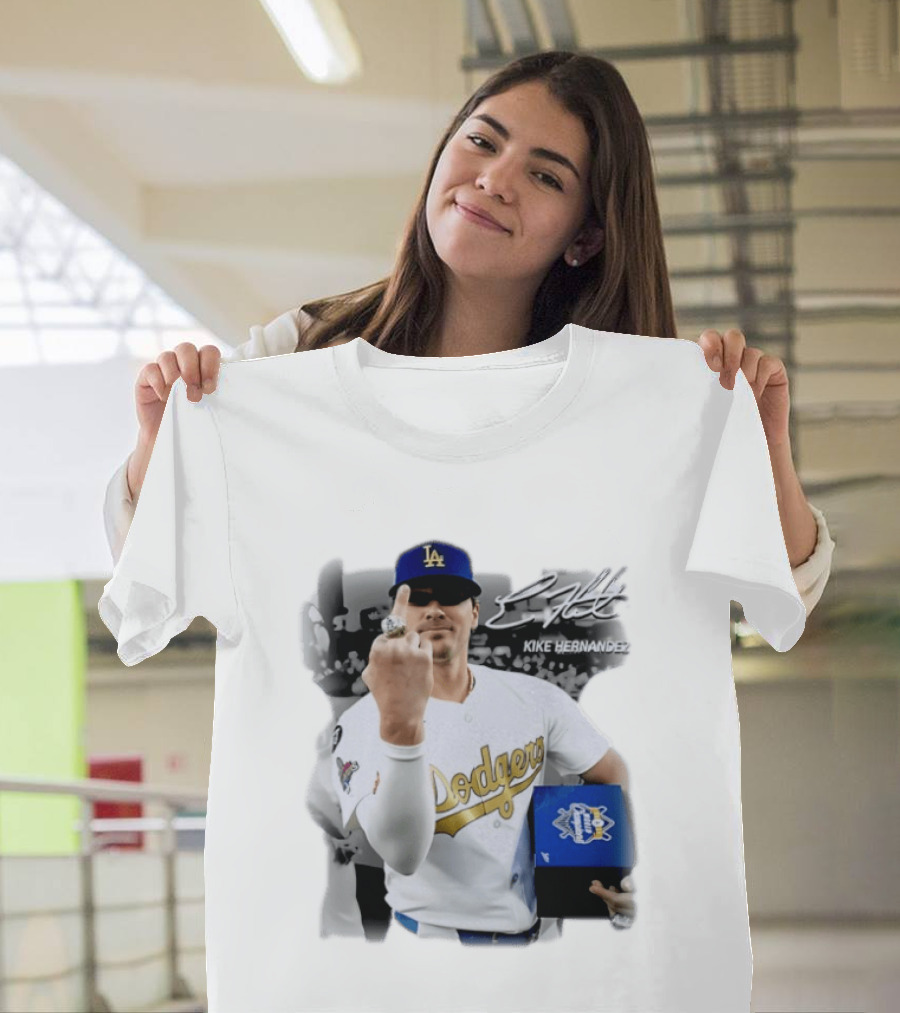Kike Hernandez Former Dodgers T-Shirt