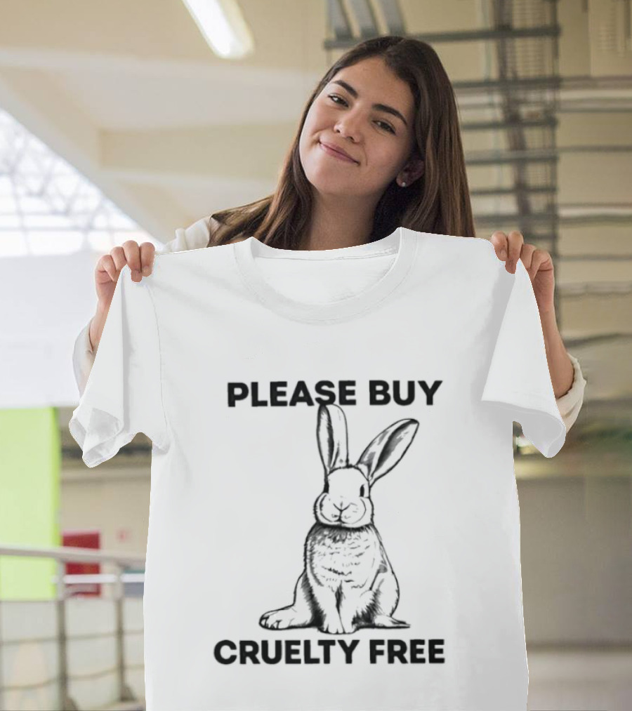 Please Buy Cruelty Free Bunny T-Shirt