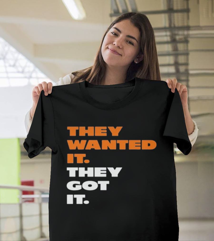 Bears Beat Green Bay They Wanted It They Got It T-Shirt