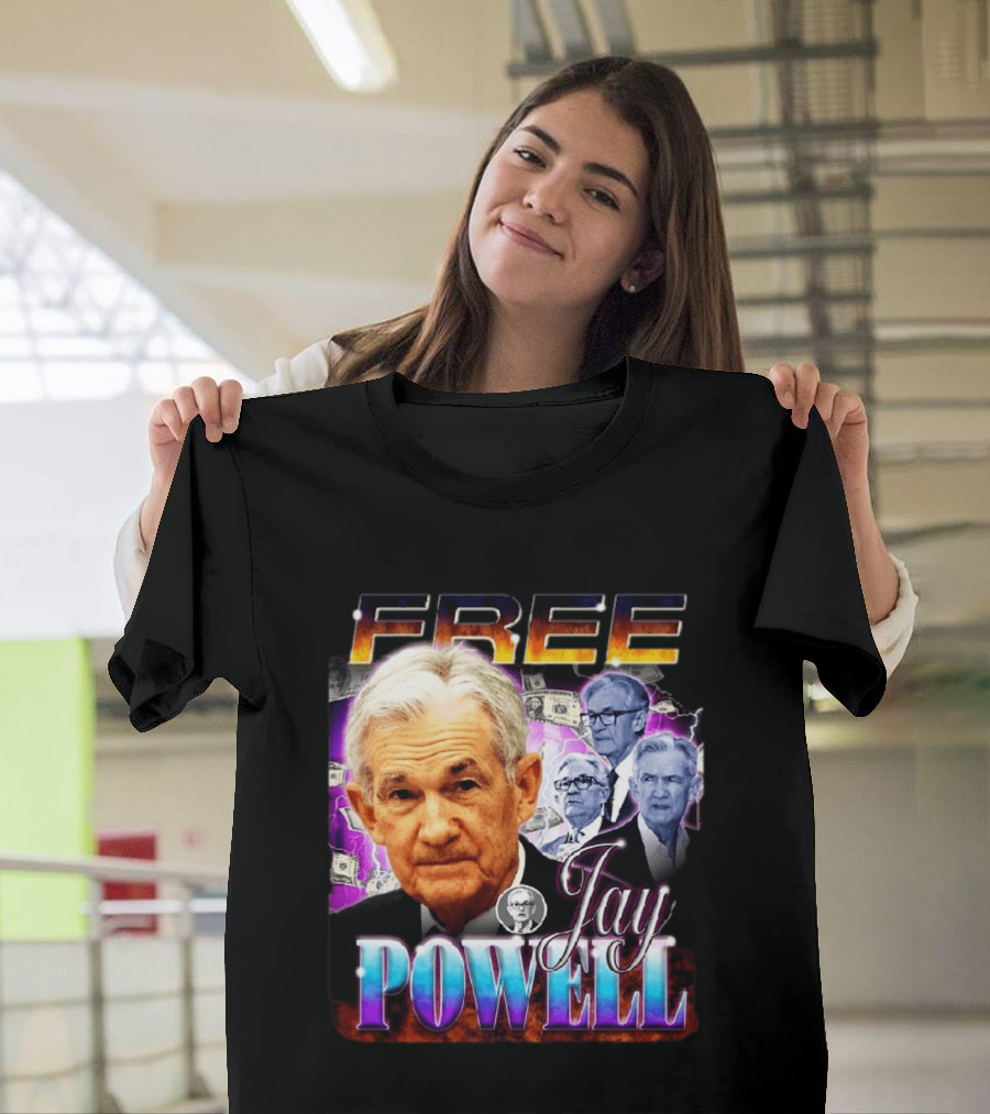 Free Jay Powell Jerome Powell Money T-Shirt