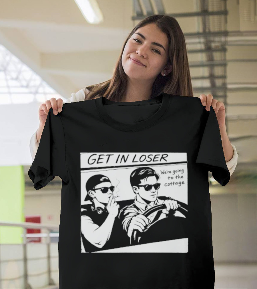 Get In Loser We're Going To The Cottage Heated Rivalry Comic T-Shirt