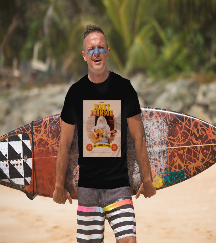 Jamey Johnson Live San Diego Gallagher Square January 17 All Ages Event 2026 T-Shirt