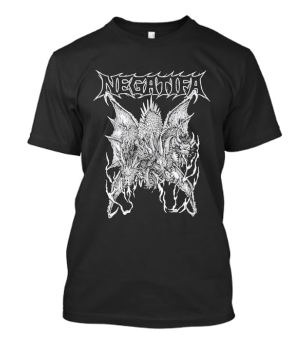 Negatifa Japan Tour 2026 Black Metal Concert T-Shirt