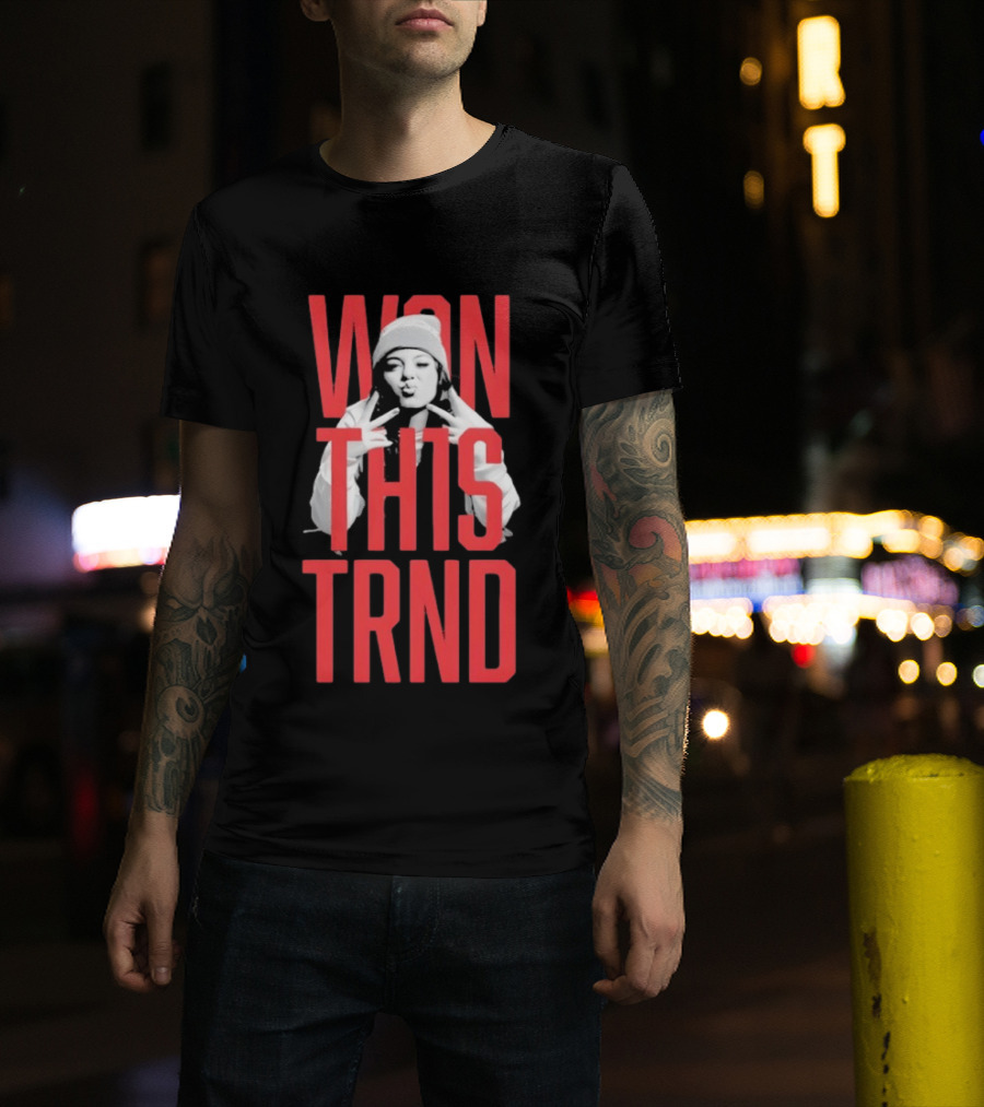 ZAH1DE Zahide Kayaci Won This Trnd Peace Sign T-Shirt