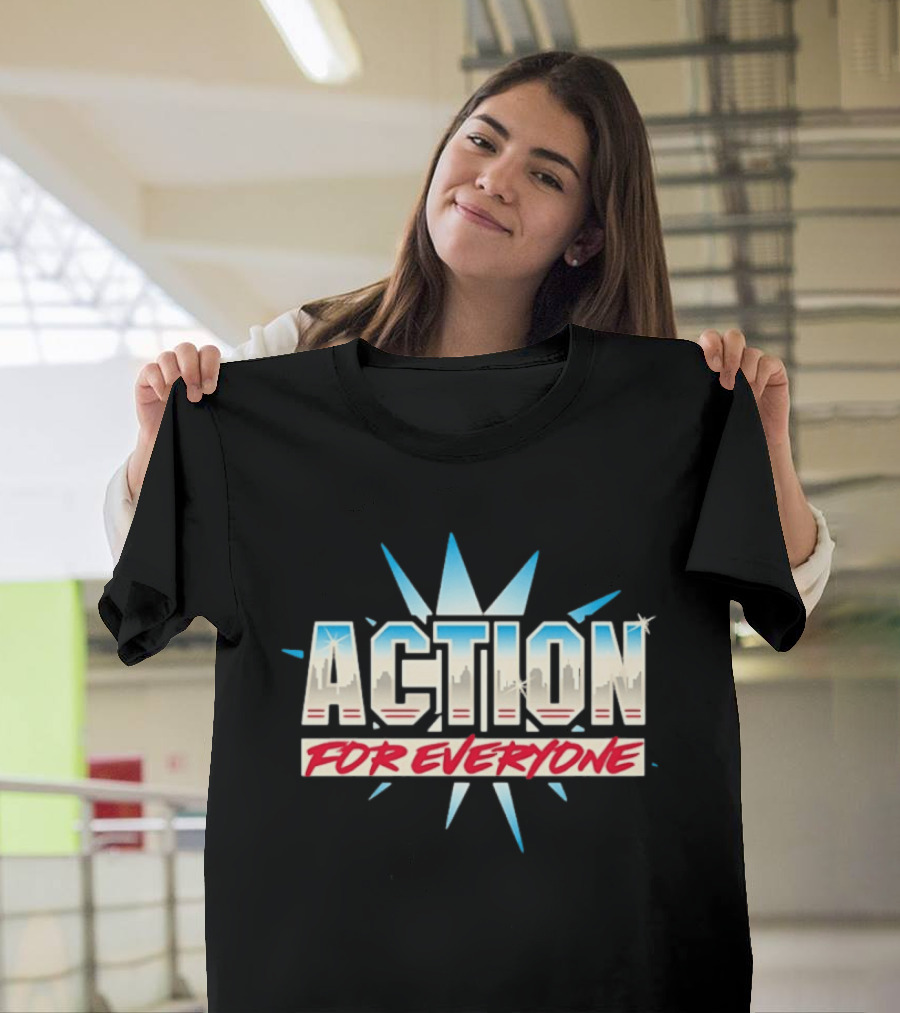 Action For Everyone Skyline Burst T-Shirt