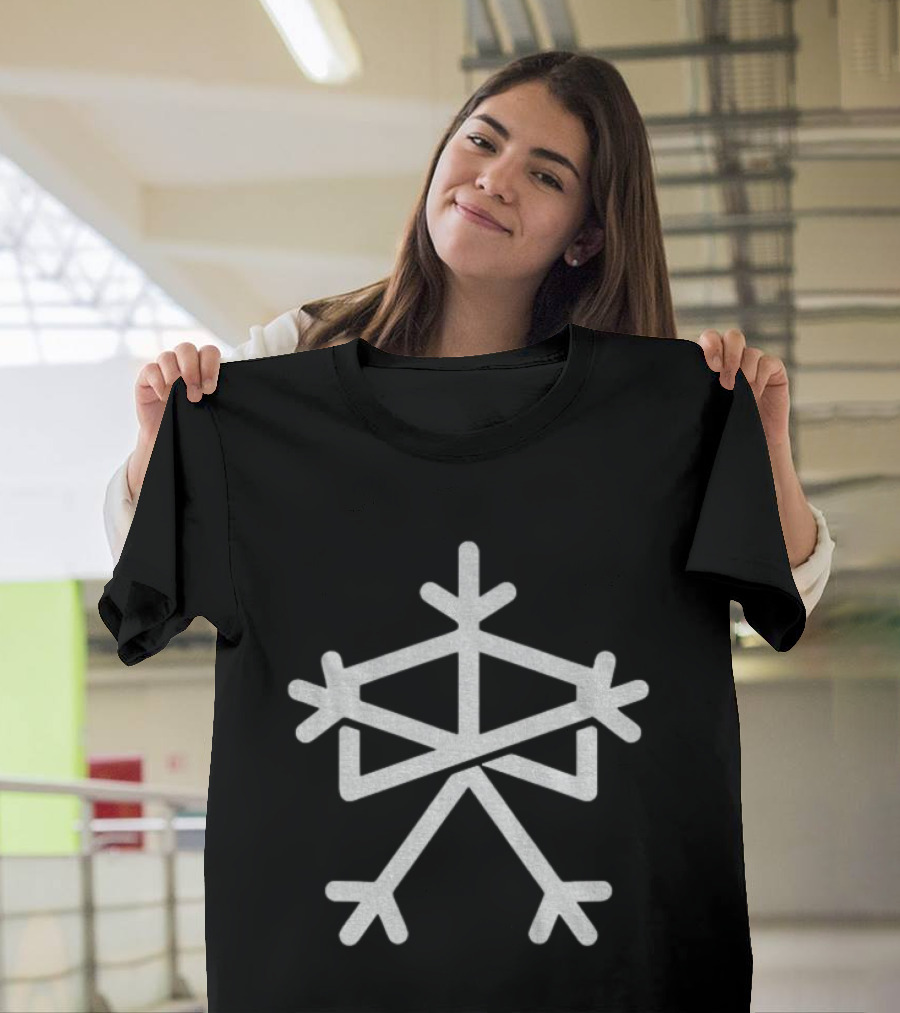 Caleb Williams Iceman Chicago Bears Football Snowflake T-Shirt