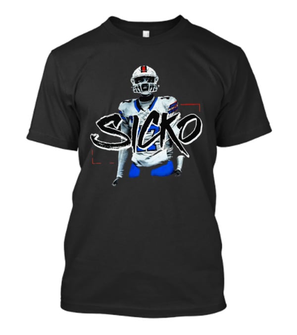 Josh Allen Sicko Buffalo Bills Football Player T-Shirt
