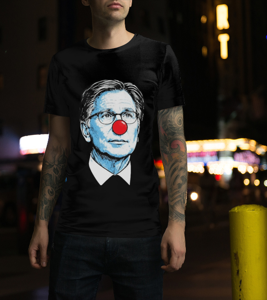 Craig Breslow Clown Portrait Red Nose T-Shirt