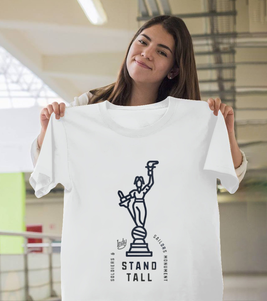 Soldiers And Sailors Monument Stand Tall Statue T-Shirt