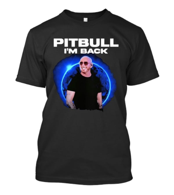 Pitbull I'm Back North America Tour Music Event T-Shirt