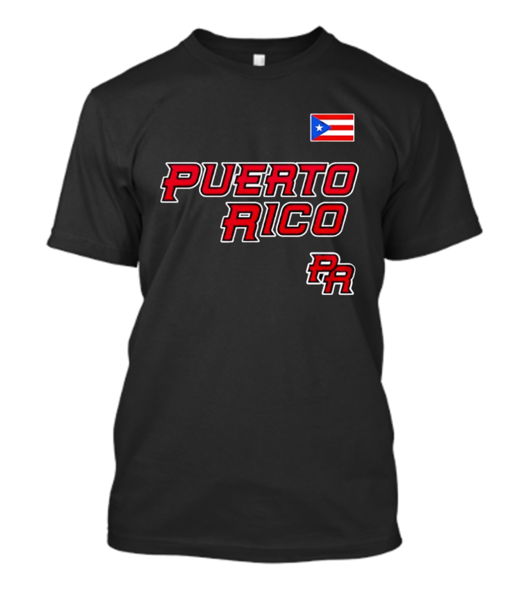 Puerto Rico Baseball 2026 Flag PR T-Shirt