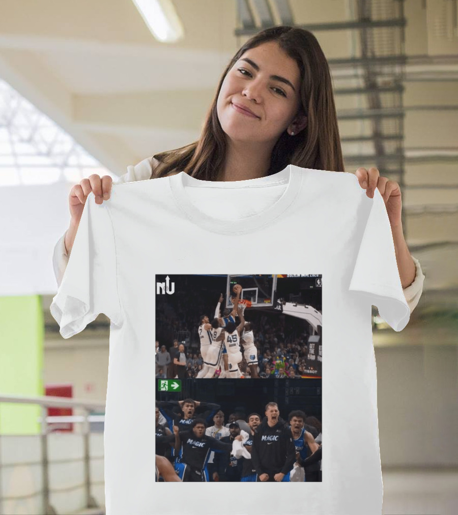 Anthony Black Dunk Against Memphis Grizzlies Magic Reaction T-Shirt