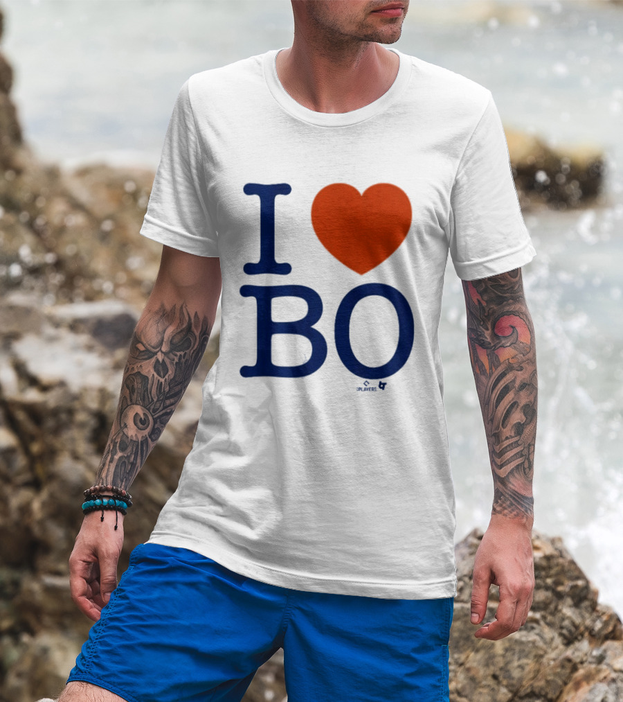 I Heart Bo Bichette Fan Apparel MLB Toronto Baseball T-Shirt