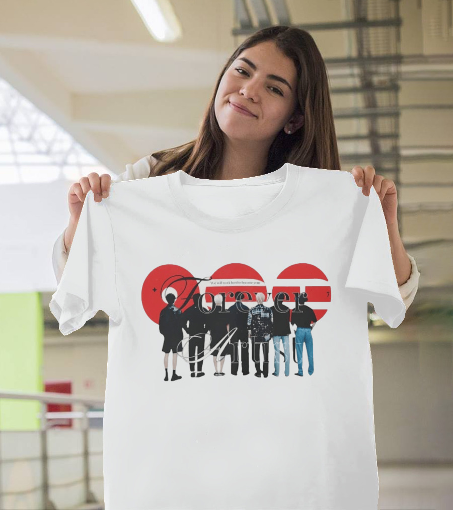 BTS OT7 2026 Comeback We Will Work Hard To Become Your Forever Artist T-Shirt