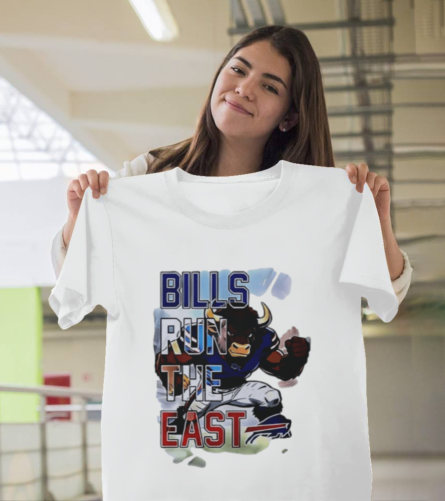 Bills Run The East Buffalo Bills 2025 Wild Card Weekend T-Shirt