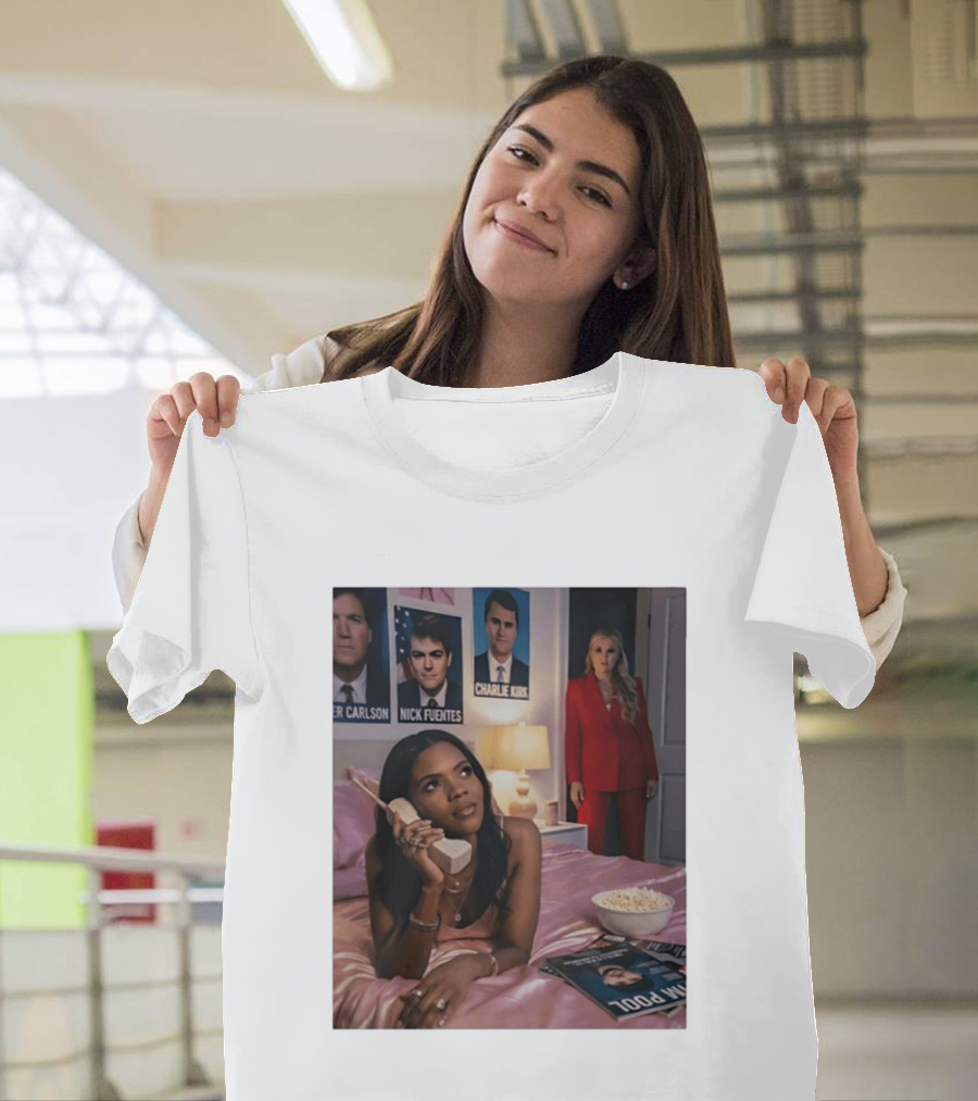 Candace Owens Phone Call Tucker Carlson Nick Fuentes Charlie Kirk S T-Shirt