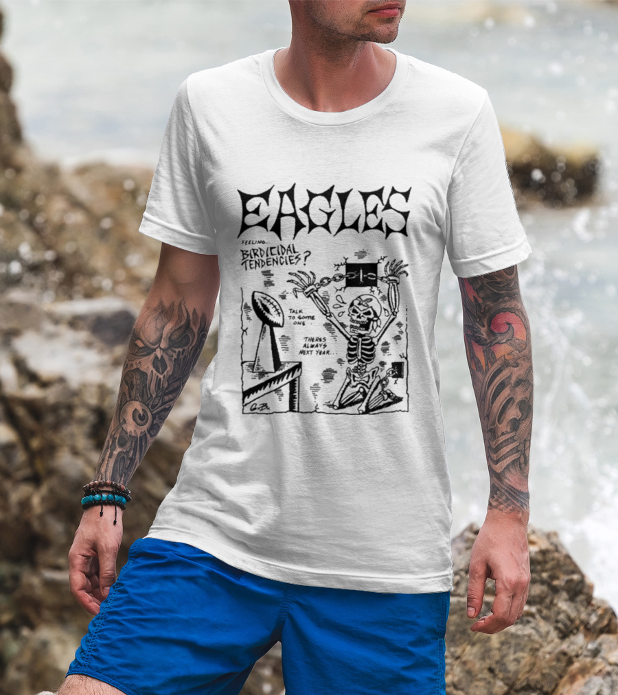 Eagles Talk To Keeper Feeling Birdical Tendencies T-Shirt