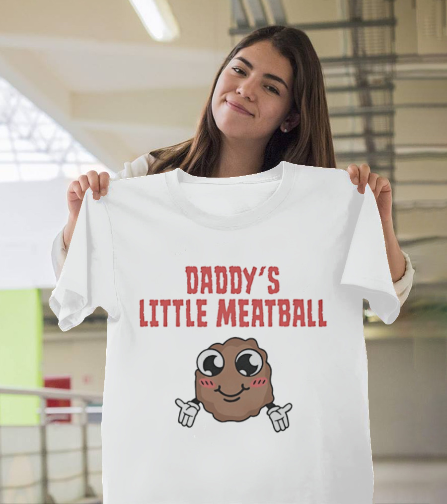 Daddy's Little Meatball Happy Gilmore 2 Fun Cartoon T-Shirt