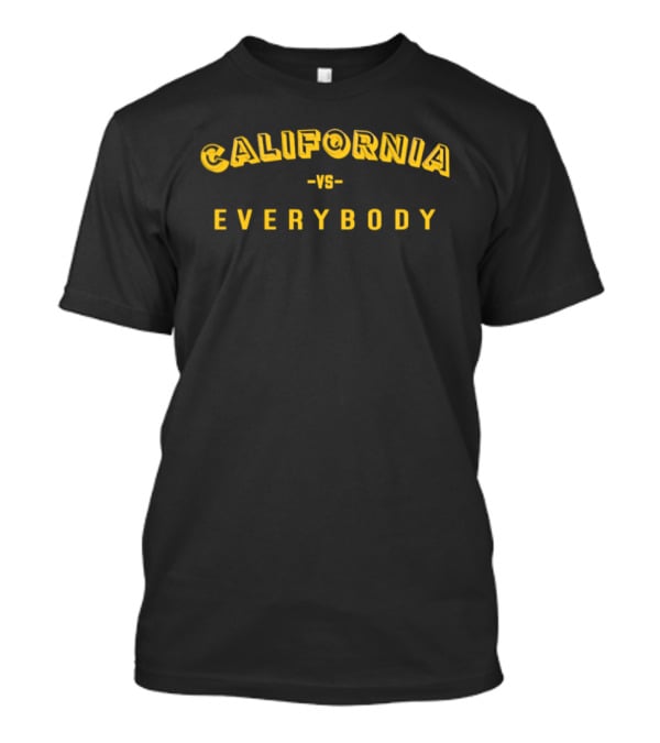 California Vs Everybody Yellow T-Shirt
