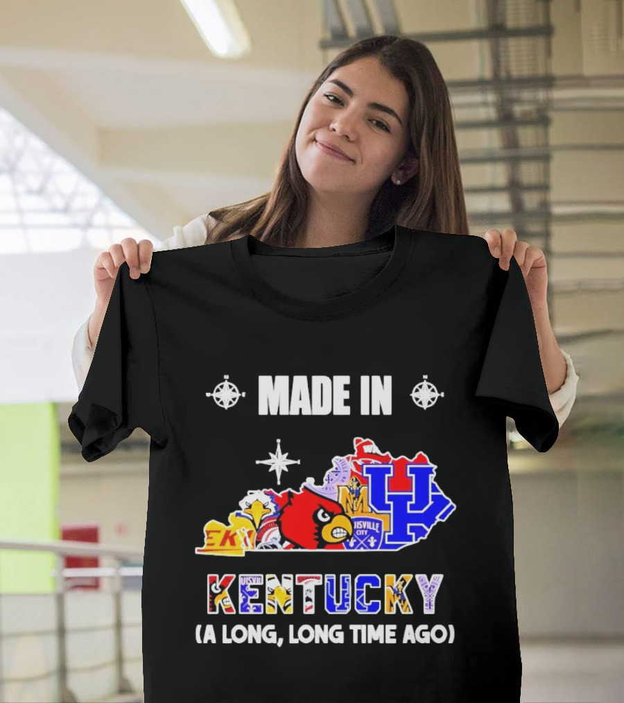 Made In Kentucky UK Louisville City Cardinals Long Time Ago T-Shirt