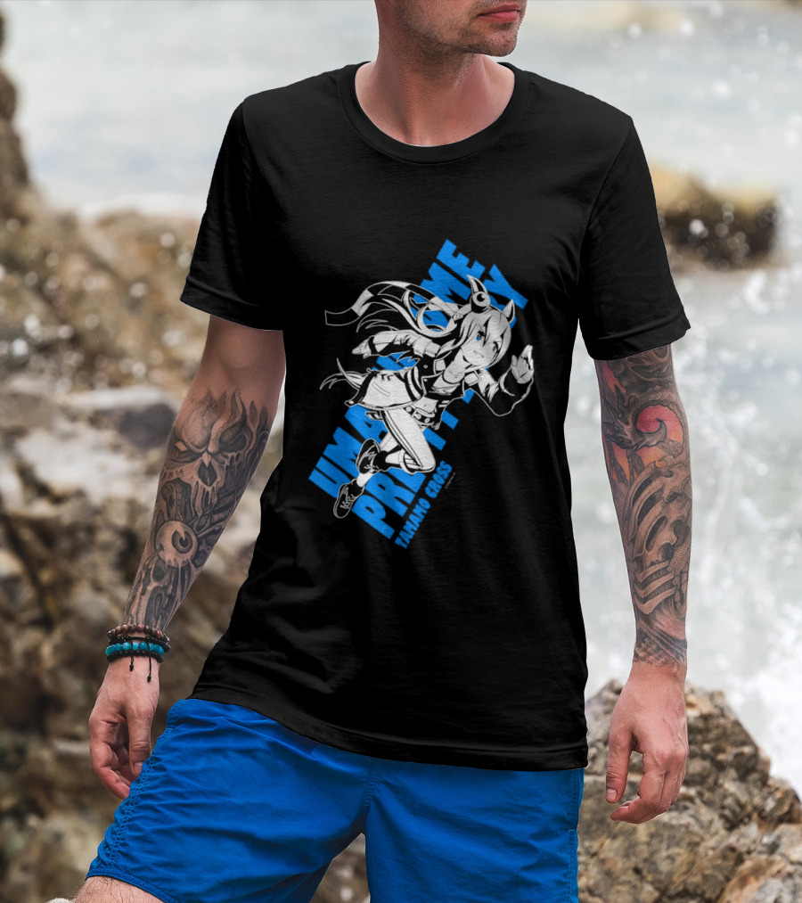 Tamamo Cross Umamusume Pretty Derby Character Racing T-Shirt