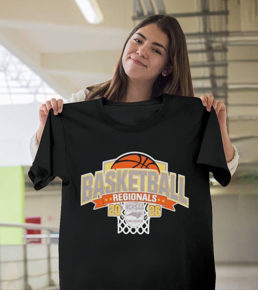NCHSAA Basketball Regionals 2026 North Carolina Championship Tournament T-Shirt