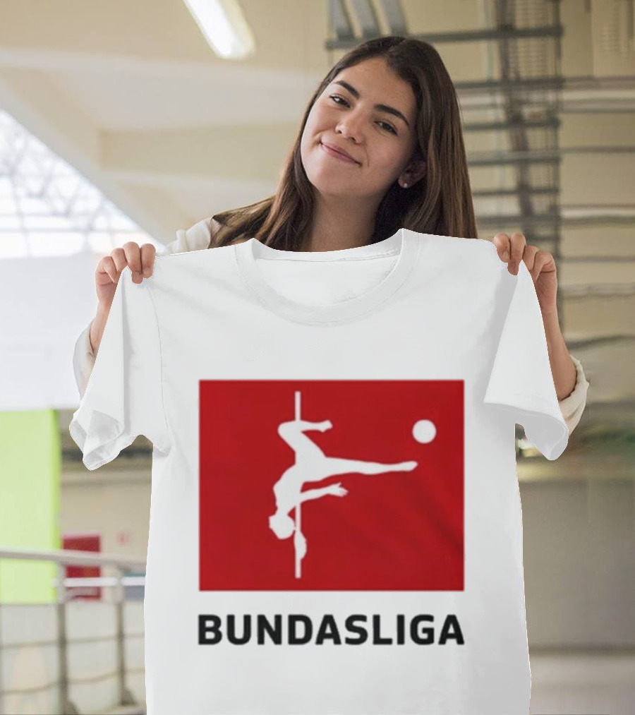 CA$HANOVA BULHAR BUNDASLIGA Parody Soccer Pole Dance Icon Red T-Shirt