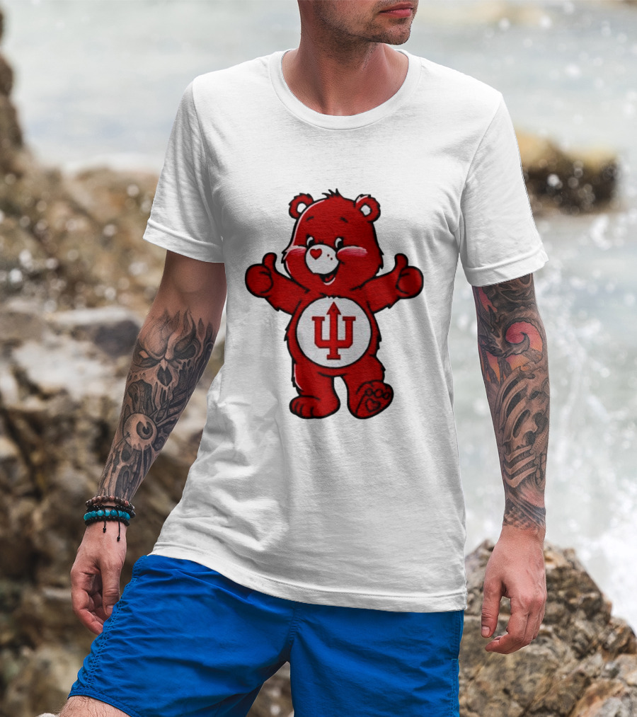 Indiana Hoosiers Bear Mascot Thumbs Up T-Shirt