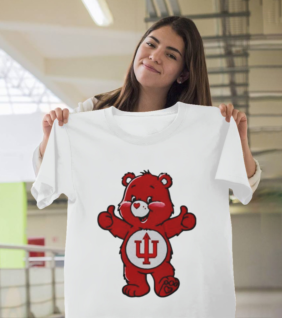 Indiana Hoosiers Bear Mascot Thumbs Up T-Shirt