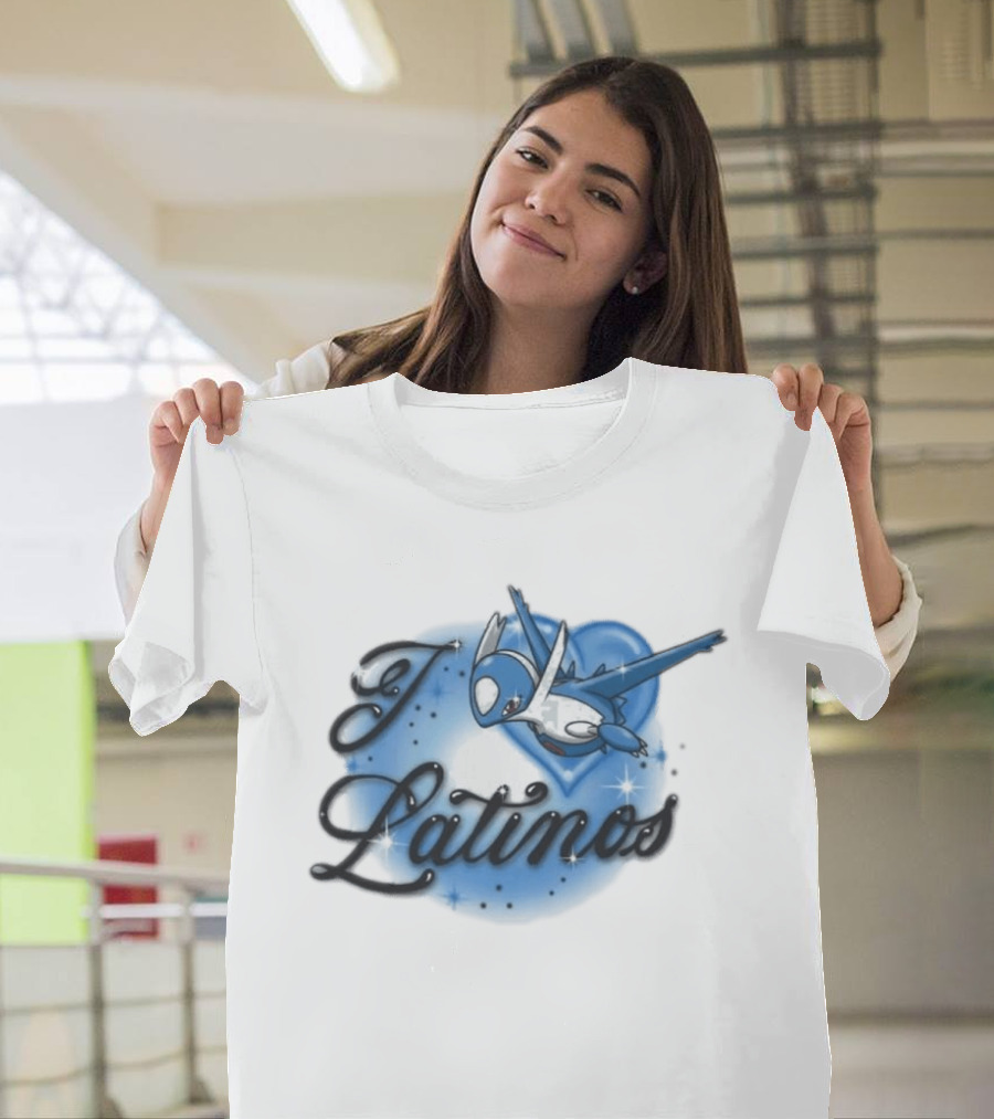 I Love Latinos Pokémon Latias T-Shirt