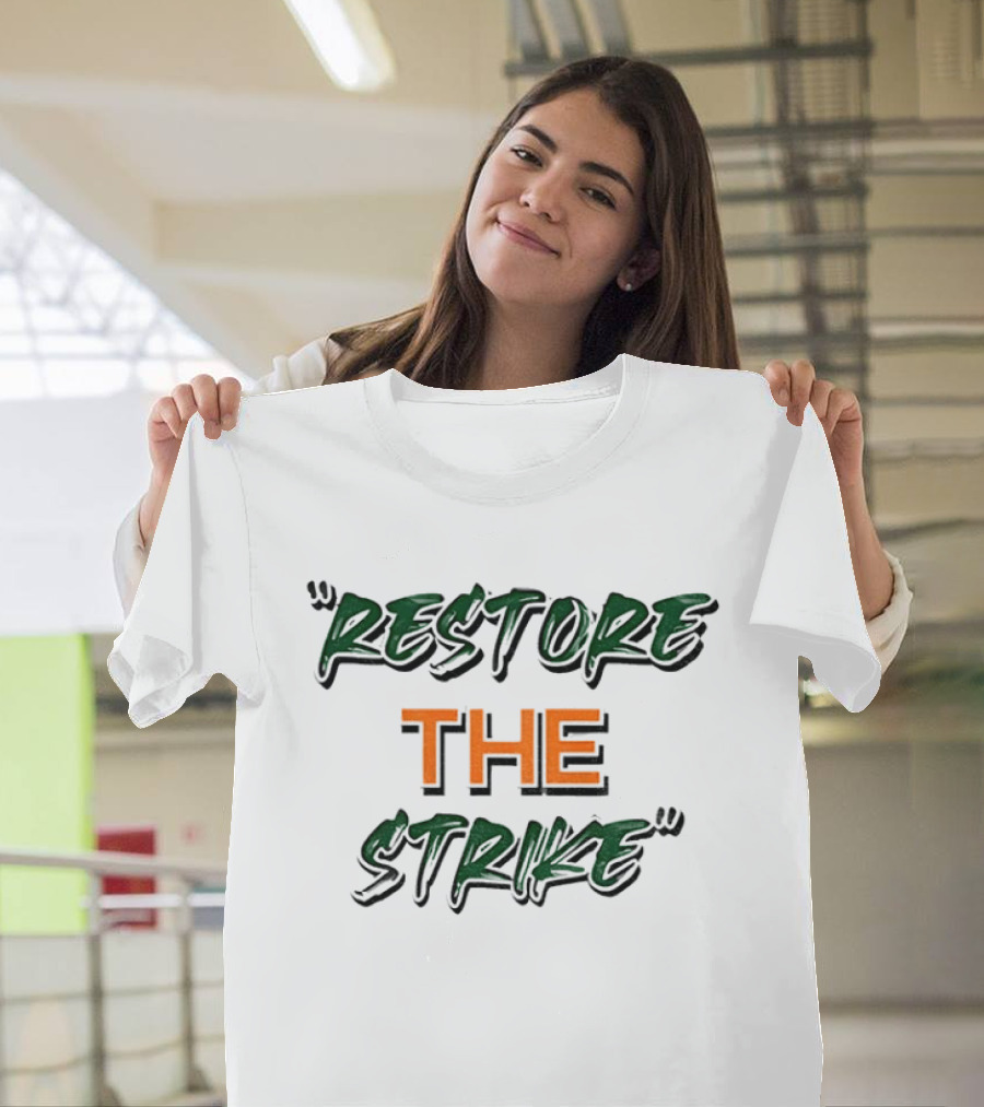 Quinn XCII Restore The Strike Green And Orange T-Shirt