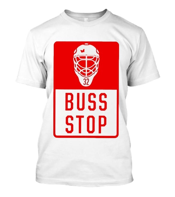 Carolina Hurricanes Buss Stop 32 Mask T-Shirt
