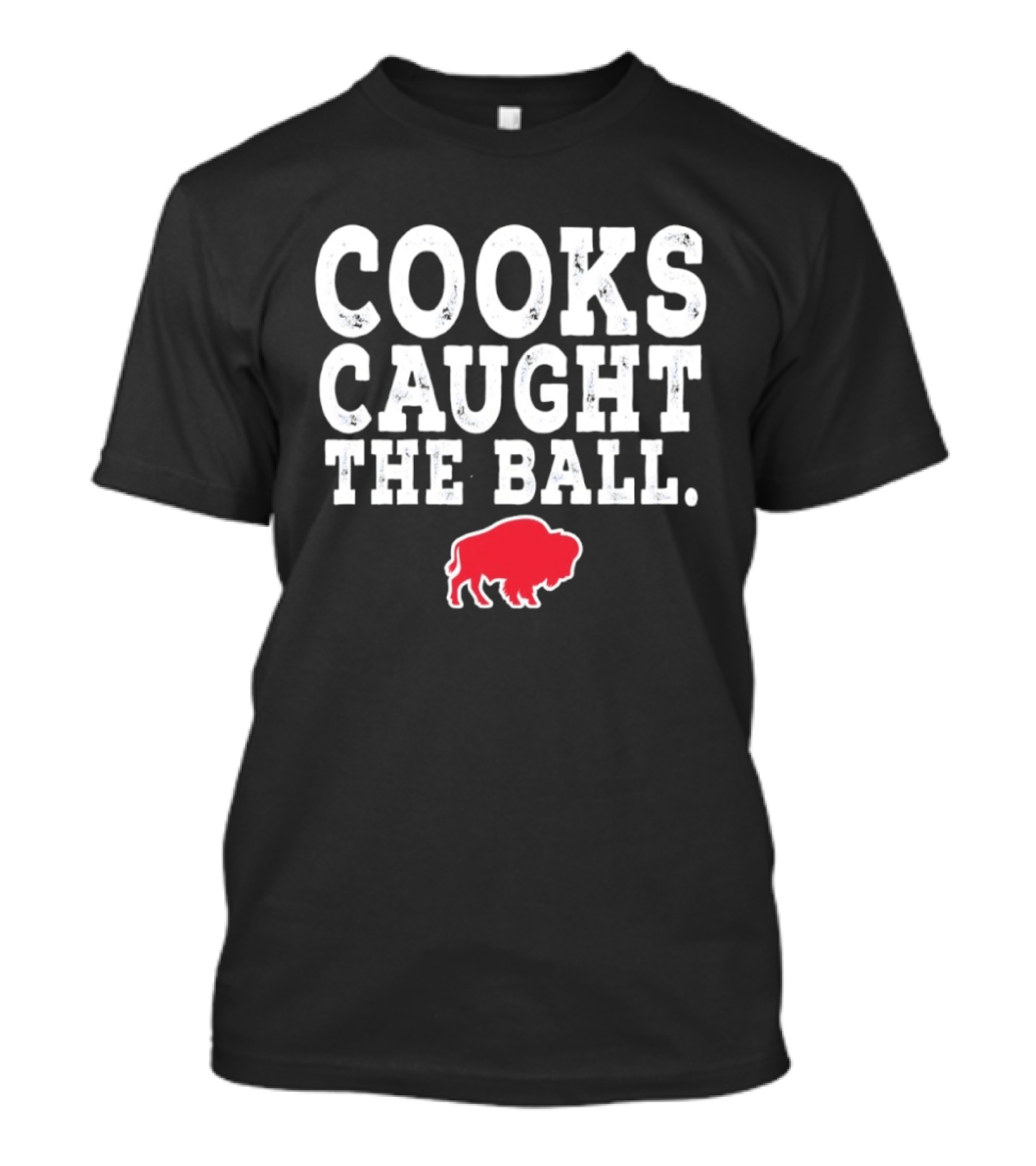 Buffalo Bills Cooks Caught The Ball Red Buffalo T-Shirt