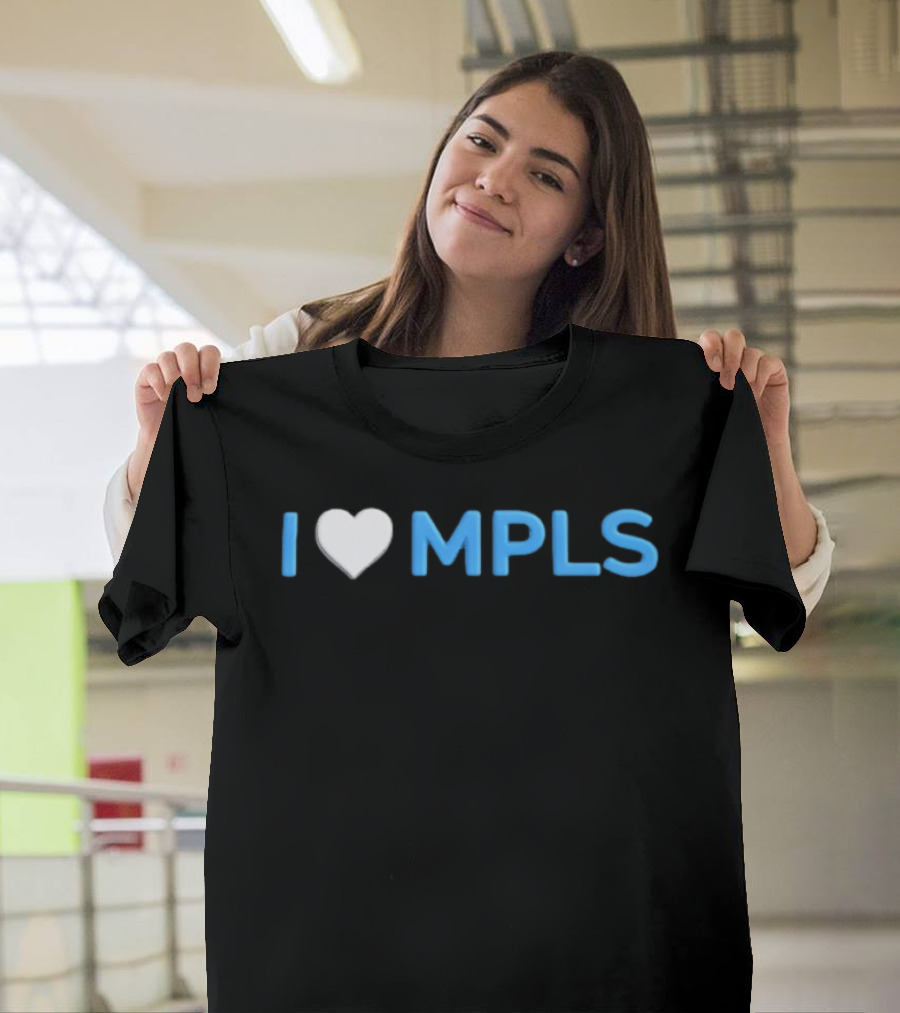 I Love MPLS Heart Minneapolis T-Shirt