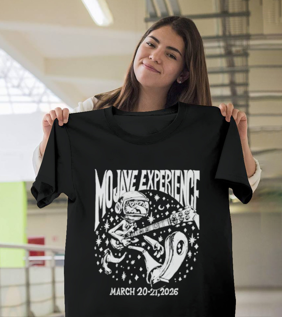 Mojave Experience March 20 21 2026 Alien Guitar Adventure T-Shirt