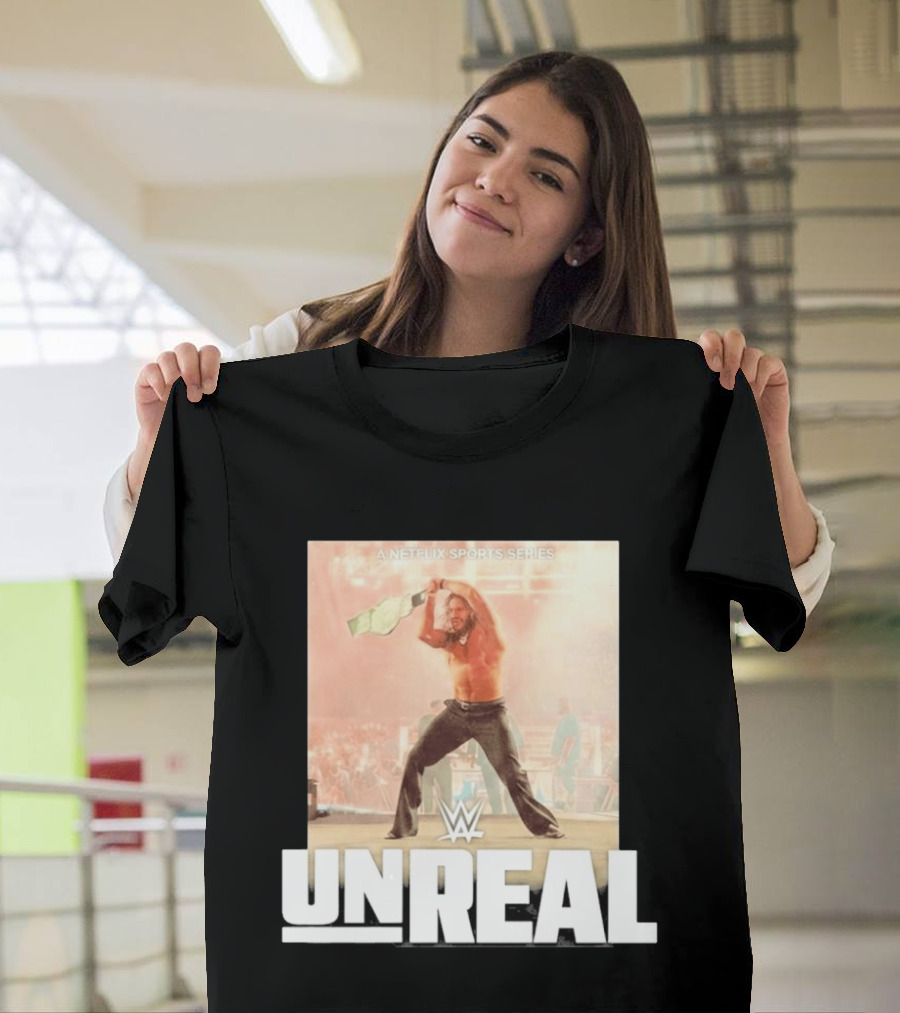 A Netflix Sports Series WWE Seth Rollins Unreal Championship Moment T-Shirt