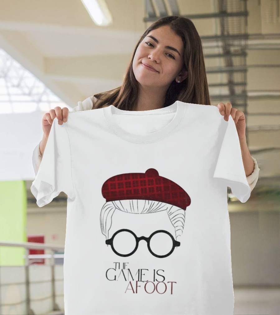 Alan Cumming Traitors The Game Is Afoot Red Beret Glasses T-Shirt