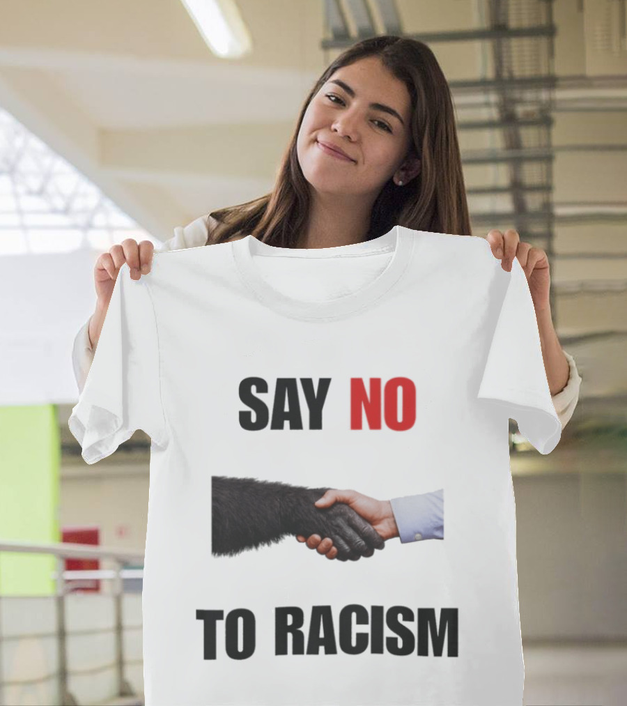 Say No To Racism Handshake Campaign T-Shirt
