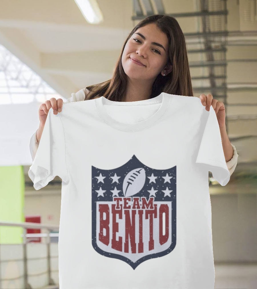 Team Benito Football Shield T-Shirt