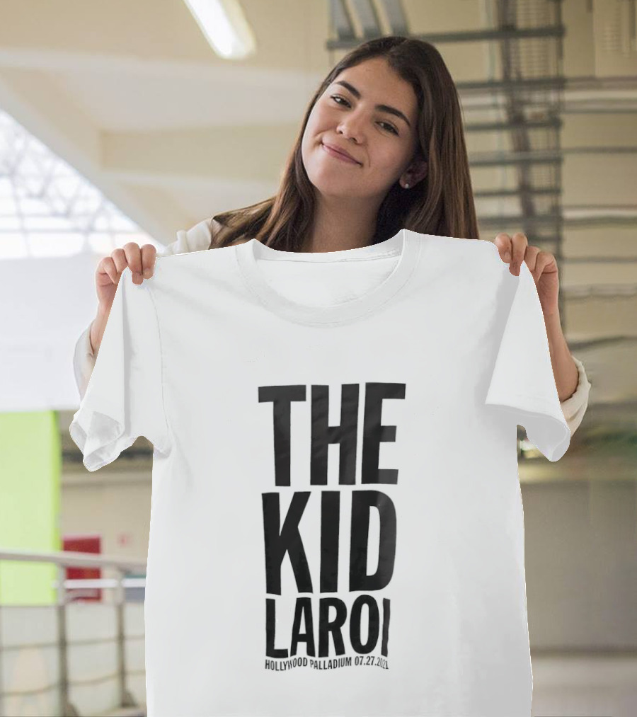The Kid Laroi Hollywood Palladium 2021 Tour Fan Merchandise T-Shirt