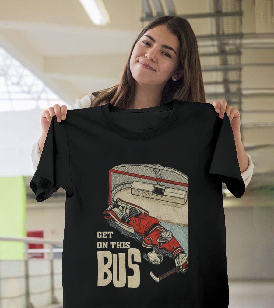 Brandon Bussi Carolina Hurricanes Get On This Bus NHL T-Shirt
