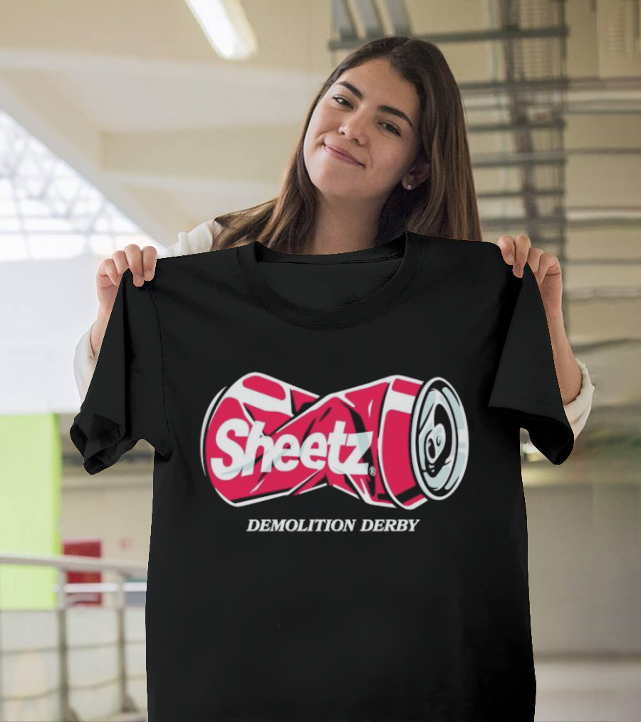 Sheetz Demolition Derby Crushed Can T-Shirt