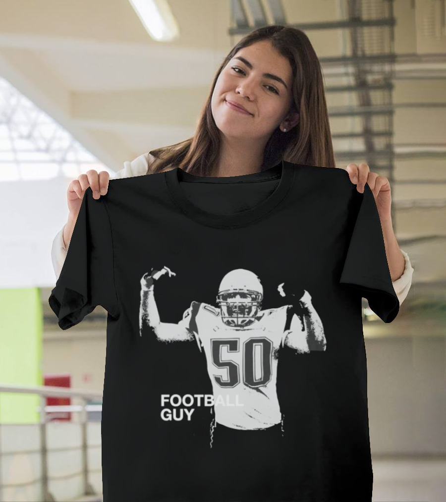 Mike Vrabel Number 50 Football Guy Flex T-Shirt