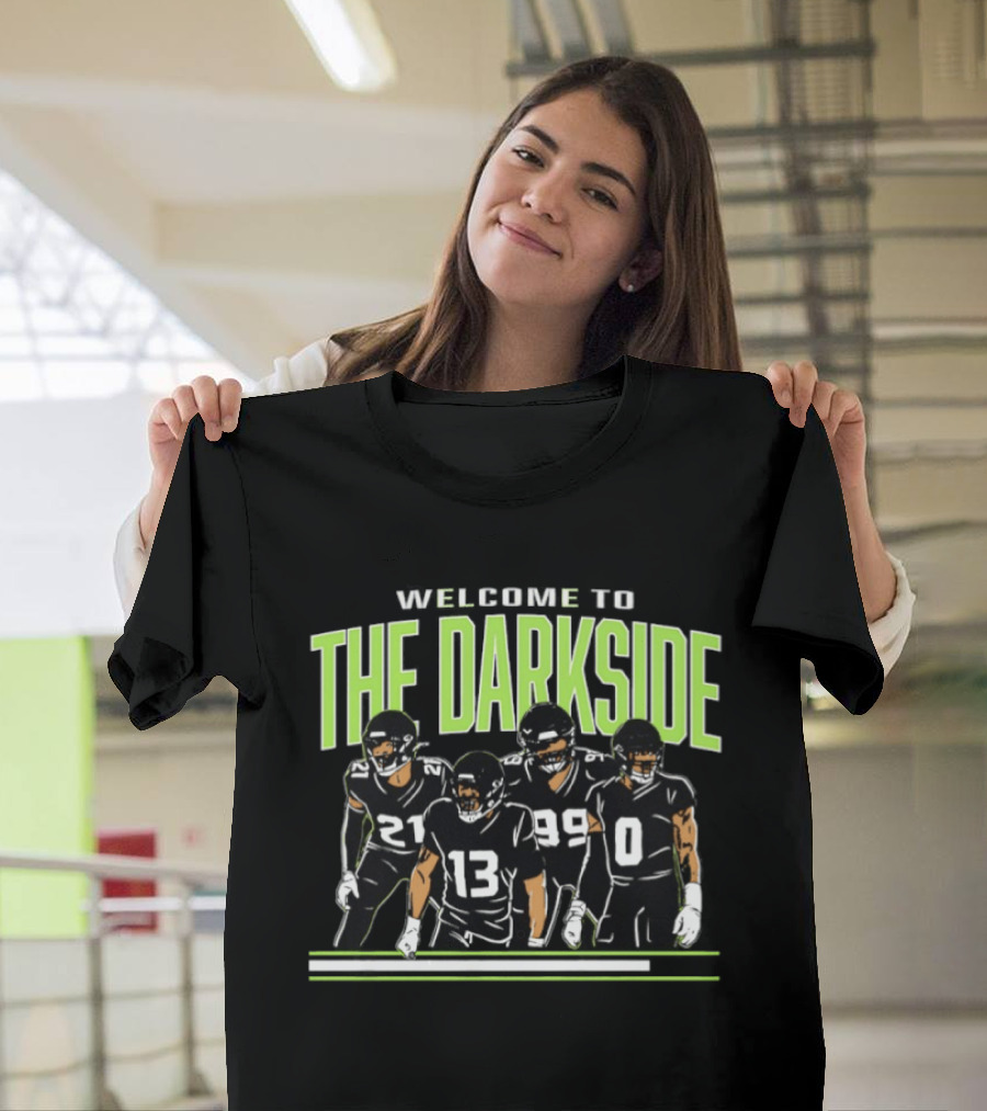 Welcome To The Dark Side Seattle Seahawks Players Football Team T-Shirt