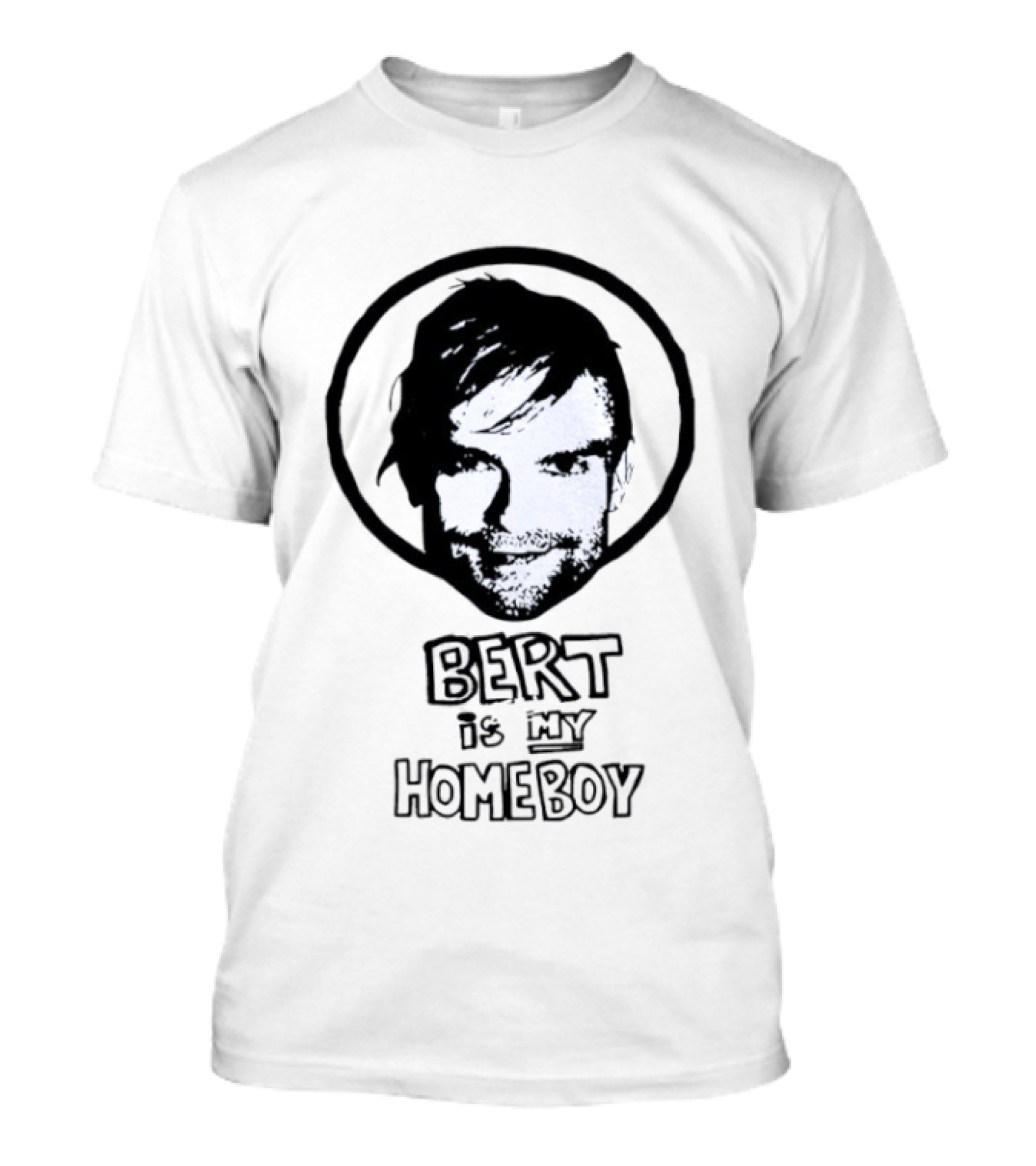 Bert Is My Homeboy Retro Pop Culture T-Shirt