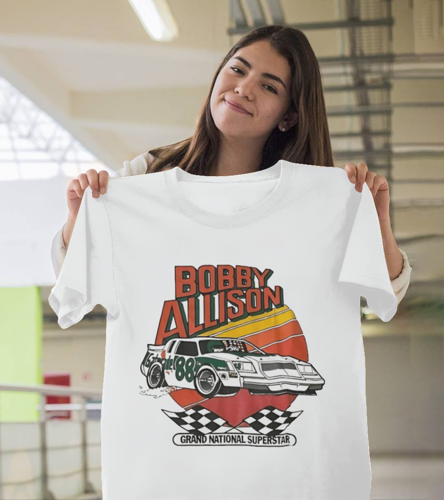 Bobby Allison 88 Racing Legend Grand National Superstar T-Shirt